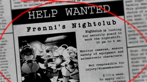 Fap Nights At Frenni's NightClub ストーリーモード .